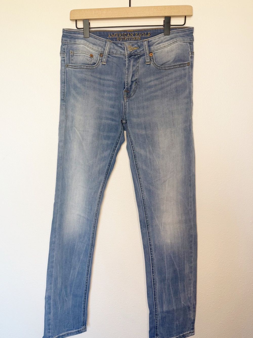 American Eagle Light Blue Active Flex Men’s Skinny Jeans 29x30